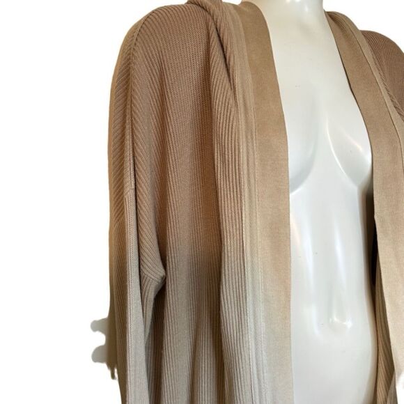 Splendid Collection Cashmere & Viscose Blend Ombré Hooded Cardigan - Picture 4 of 7
